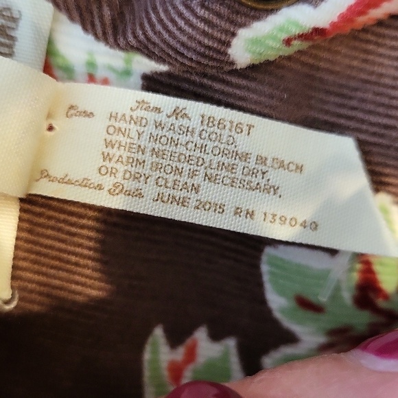 Matilda Jane Sydney reversible quilted and corduroy floral Small Vest - Picture 16 of 16